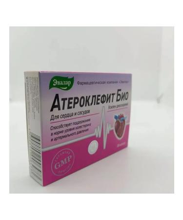 Evalar Atheroclefit bio 30 capsules - Buy Online on GoSupps.com