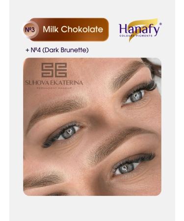 Hanafy Pigment for permanent and eyebrow tattoo No. 3 Hanafi - Buy Online on GoSupps.com