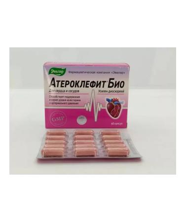Evalar Atheroclefit bio 60 capsules - Buy Online on GoSupps.com