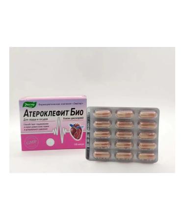 Evalar Atheroclefit bio 120 capsules - Buy Online on GoSupps.com