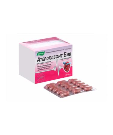 Evalar Atheroclefit bio 120 capsules - Buy Online on GoSupps.com