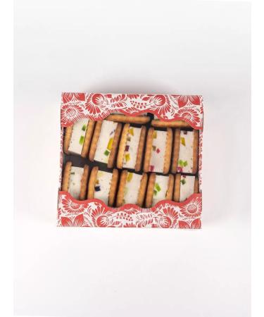 SWEETS OF THE VOLGA REGION Cookies with souffline filling and marmalade set of 600g - Buy Online on GoSupps.com
