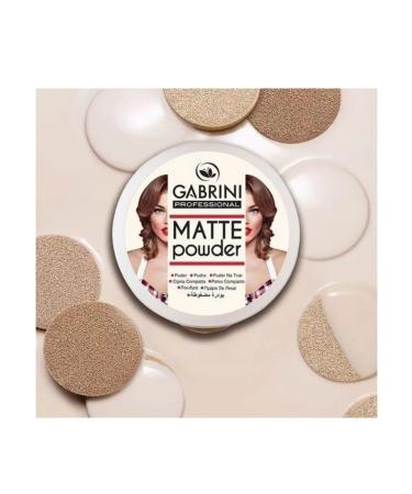 GABRINI Facial powder matting 02 tone - Buy Online on GoSupps.com