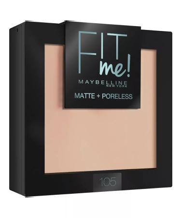 Maybelline New York Powder matting fit me shade 105 natural-beige