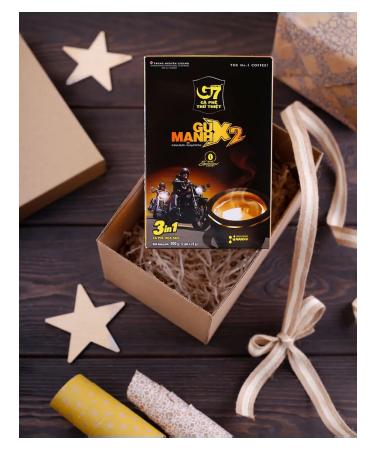 TRUNG NGUYEN Vietnamese soluble coffee G7 Strong Gu Manh X2 24 PAK - Buy Online on GoSupps.com