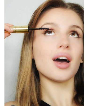 GoldyLocks Mascara for laying and volume of eyelashes is black moisture -resistant - Buy Online on GoSupps.com