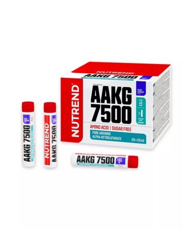 NUTREND Arginine AAKG 7500 Endurance and muscle pumping 25 ml - Buy Online on GoSupps.com