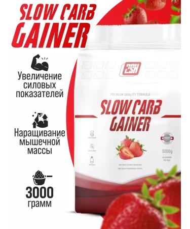 2SN Gainer on slow carbohydrates strawberries 3kg