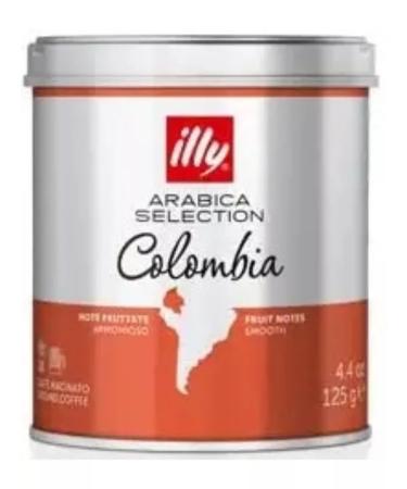 Coffee ground illy Colombia 125g - Buy Online on GoSupps.com