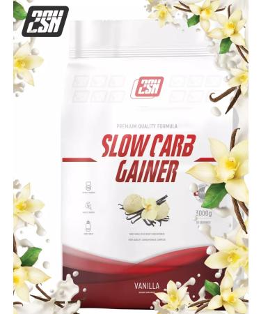 2SN Heiner Slow Carb for a quick weight gain Vanilla 3kg - Buy Online on GoSupps.com
