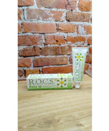 ROCS Baby toothpaste 0-3 years old delicate care