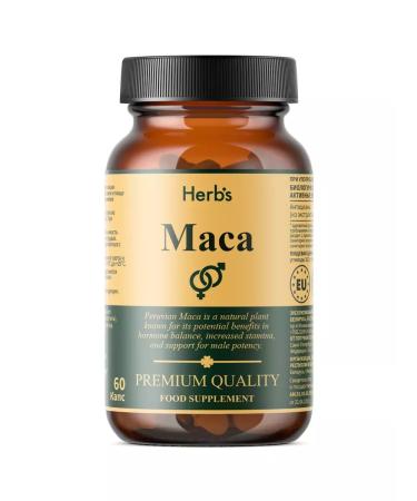 Herbs Dietary supplement to the food of Mak Peruanskaya (Maca) 60 capsules - Buy Online on GoSupps.com