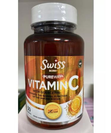 Swiss bork Vitamin C against viral and infectious diseases - Buy Online on GoSupps.com