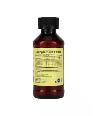 ChildLife Essentials Zinc plus zinc natural taste of mangoes and strawberries 118 ml - Buy Online on GoSupps.com