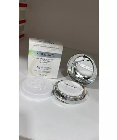 Korean cosmetics Moisturizing matting powder collagen tone 13