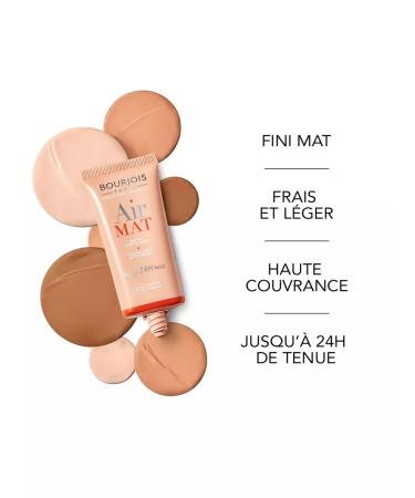 Bourjois Air MAT-03 Tonal Cream Light beige - Buy Online on GoSupps.com