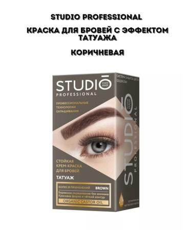 Studio Professional Eyebrow paint with tattoo effect