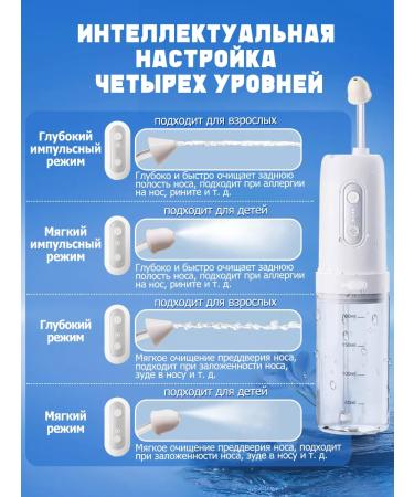 ROS FRUKTA Irrigator for rinsing the nose electric Water Pulse S14U - Buy Online on GoSupps.com