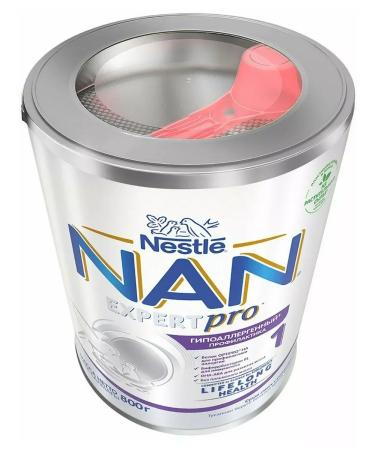 Nestle Nan hypoallergenic 1 dry milk mixture 800g - Buy Online on GoSupps.com