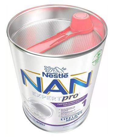 Nestle Nan hypoallergenic 1 dry milk mixture 800g - Buy Online on GoSupps.com