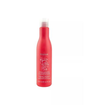 Kapous Professional Shampoo with biotin to strengthen hair growth 250 ml