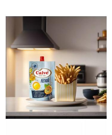 Calve Mayonnaise sauce light 12 packs of 400 grams - Buy Online on GoSupps.com