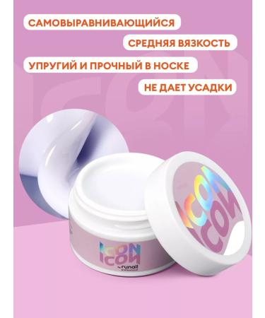 ICON by Runail Professional A set of camouflage gels for nail extension 4 pcs - Buy Online on GoSupps.com