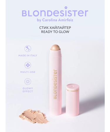 BLONDESISTER Highlighter Cream Ready to Glow Crystal Mood - Buy Online on GoSupps.com
