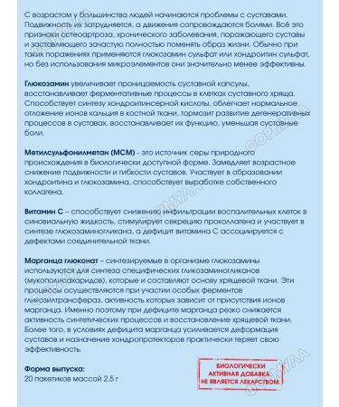 Inofta Glucosamine ultra 20 Sasha*1UP - Buy Online on GoSupps.com