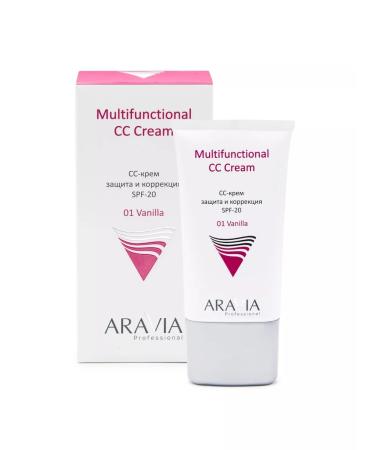 ARAVIA CC-core protective SPF-20 for Multifunctional Face Tone 01 50ml