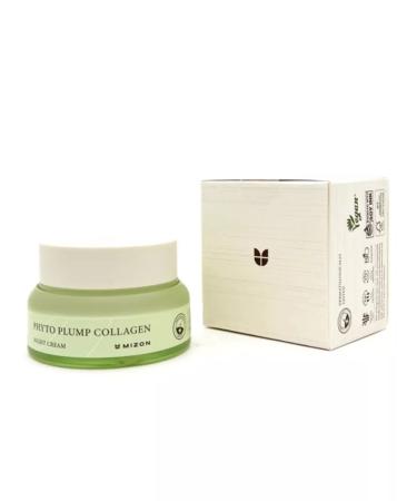 MIZON Phyto Plump Collagen Night Cream for Facial Cream with a phytollagen