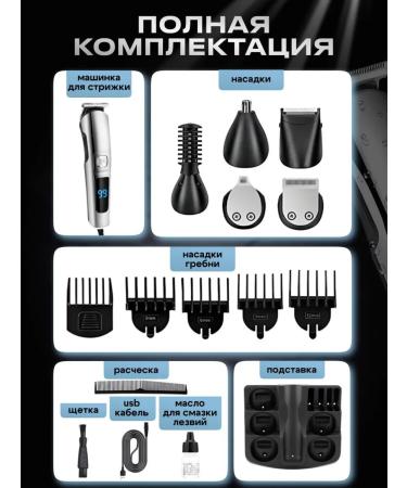 TheraTouch Trimmer for beard and body men's haircut machine - Buy Online on GoSupps.com