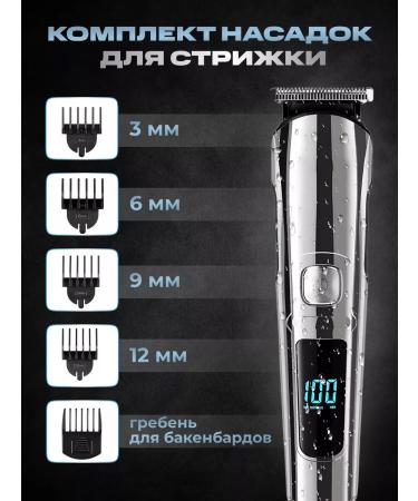 TheraTouch Trimmer for beard and body men's haircut machine - Buy Online on GoSupps.com