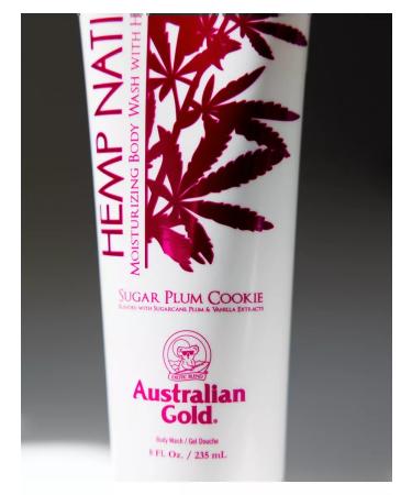 Australian Gold Hemp Nation Sugar Plum Cookie Body Wash Shower Gel - Buy Online on GoSupps.com