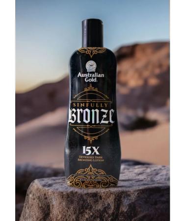 Australian Gold Sinfully Bronze tan cream in solarium - Buy Online on GoSupps.com