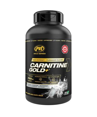 Pure Vita Labs L-carnitine Gold+ 228 capsules - Buy Online on GoSupps.com