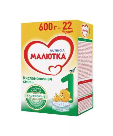 Baby food Istra-Nutricia JSC Malyutka-1 Flip milk mixture 600.0 - Buy Online on GoSupps.com