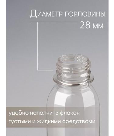 wood&plastic Cosmetic road bottles 100 ml - Buy Online on GoSupps.com
