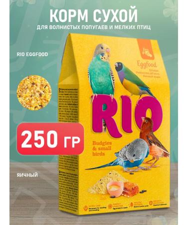 RIO Feed for parrots of wavy small eggs eggfood 250 g