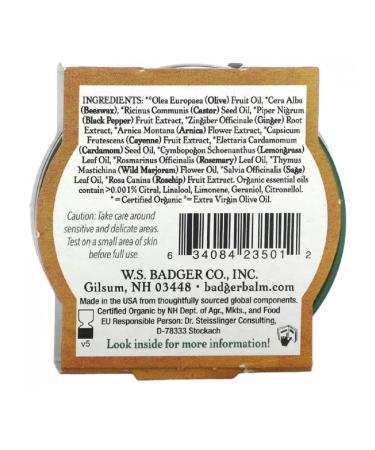 Badger Joint pain cream arnica extract 21 g - Buy Online on GoSupps.com