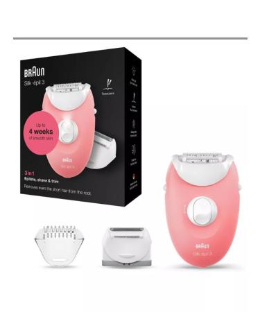 Braun Female epalator Silk-epil S3 SE 3-277 wired Smartlightlight - Buy Online on GoSupps.com