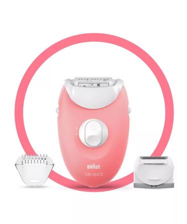 Braun Female epalator Silk-epil S3 SE 3-277 wired Smartlightlight - Buy Online on GoSupps.com