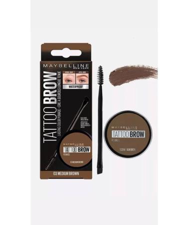 Maybelline New York Brow Tattoo 003 Brown lipstick