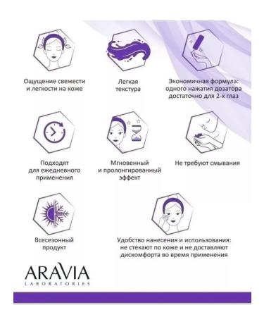 ARAVIA Liquid hyaluronic patches 30 ml - Buy Online on GoSupps.com