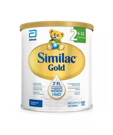 Similac Milk mixture Gold 2 from 6 months 400g 1pc