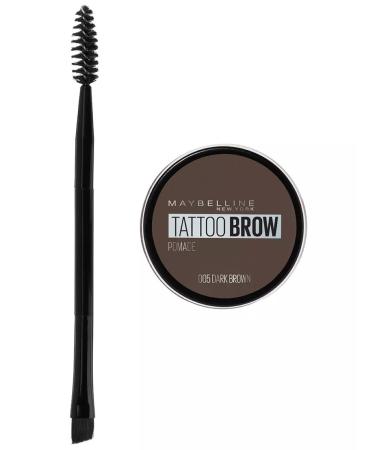 Maybelline New York Brow Tattoo 005 Brow Brow lipstick Dark Break - Buy Online on GoSupps.com