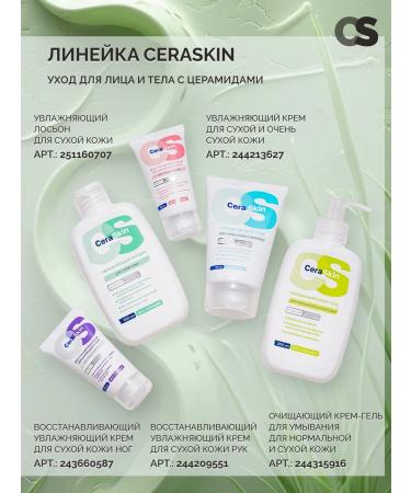 CeraSkin Nourishing hand cream for dry skin - Buy Online on GoSupps.com
