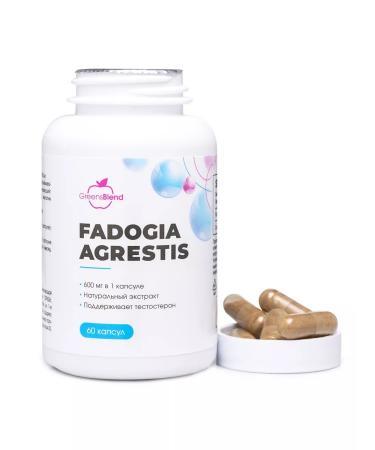 Greens Blend Fadogia Agrestis Agnnitis Fadogi 600 mg 60 capsules - Buy Online on GoSupps.com