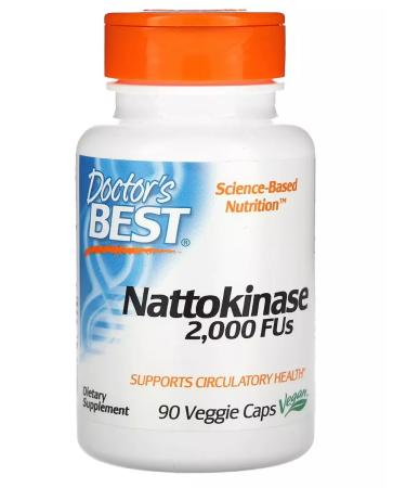 Doctor's Best NATTOKINASE food supplement - Buy Online on GoSupps.com