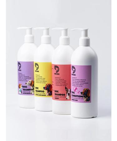 VIP DOG Shampoo for dogs banana and mangoes. 500 ml nutritious - Buy Online on GoSupps.com
